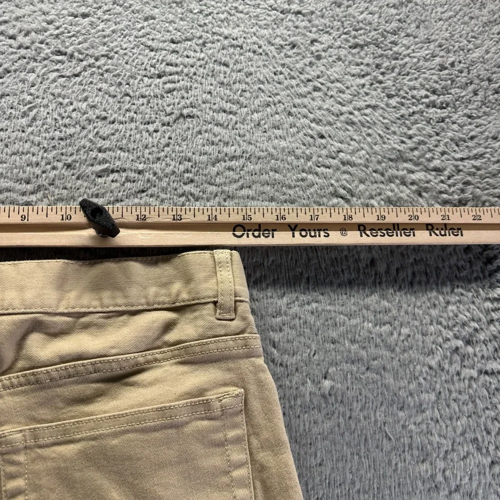 H&M Pant Mens 30x30‎ Brown Cotton Khakis Straight Leg Workwear Utility Stretch